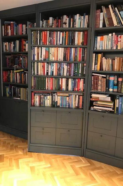 Built In Bookshelves Secret Door, Dream Secret Room, Secret Book Shelf Door Hidden Rooms, Hidden Door Ideas Bookcase, Bookshelves Secret Door, Door In Bookshelf, Faux Bookcase Door, Bookshelf With Secret Door, Bookcase With Secret Door