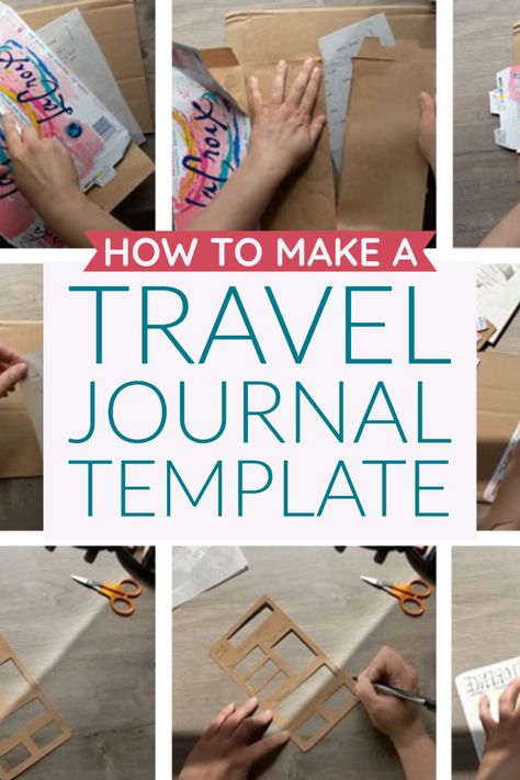 Travel Journal Pages Layout, Travel Journal Itinerary Page, Travel Journal Layout Templates, Travel Journal Layout Ideas, Travel Journal Ideas Diy, Travel Journal Layout, Journaling Backgrounds, Travel Journal Template, Traveler's Journal