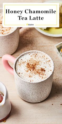 Recipe: Honey Chamomile Tea Latte — Recipes from The Kitchn Chamomile Tea Latte, Warm Drinks Recipes, Books And Tea, Tea Latte Recipe, Plat Vegan, Hot Drinks Recipes, Tea Drink Recipes, Ground Beef Stroganoff, Cozy Drinks