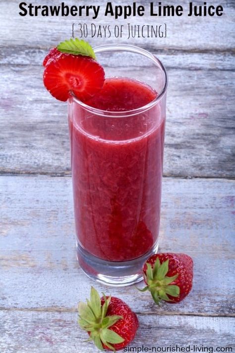 Weight Watchers Recipes With Points, Lime Juice Recipes, Weight Watchers Points Plus, Easy Juice Recipes, Healthy Low Calorie, Low Calorie Cooking, Juicy Juice, Strawberry Lime, Points Plus