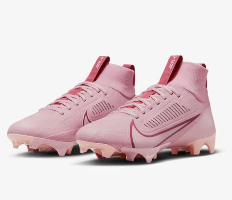 Nike Vapor Edge Pro 360 2 Kyler Murray Football Cleats Mens Size 12 FN0111-600. New in box. Rare and hard to find. Flag Football Cleats, Pink Football Cleats, Nike Soccer Boots, Custom Soccer Cleats, American Football Cleats, Pink Soccer Cleats, Womens Soccer Cleats, Best Soccer Shoes, Kyler Murray