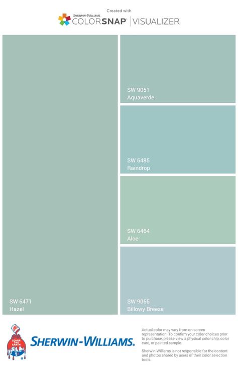 Coastal Boho House Exterior, Light Teal Paint Colors, Light Teal Paint, Teal Painted Walls, Sherwin Williams Paint Colors Green, Tiffany Blue Walls, Beach House Front Door, Turquoise Paint Colors, Smaller Houses