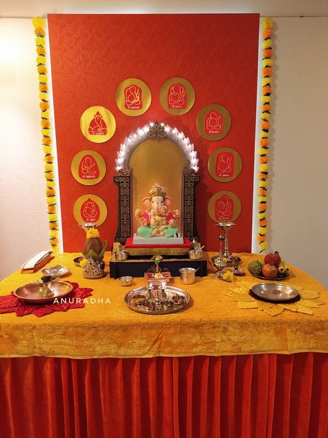 Ganpati Arch Decoration, Ashtavinayak Theme Ganpati Decoration, Ganpati Decoration Diy At Home, Ashtvinayak Ganpati Decoration, Ganesh Background Decoration, Ashtavinayak Ganpati Decoration, गणपती ड��ेकोरेशन At Home, Bappa Decoration At Home, Ganapati Decoration Theme