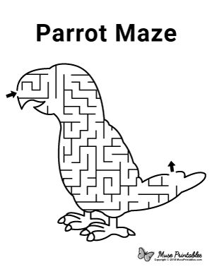 Free Printable Animal Mazes | Page 3 Free Printable Mazes For Kids, Free Printable Mazes, Eric Carle Activities, Mazes For Kids Printable, Animals Crafts, Maze Activity, Preschool Activities At Home, Preschool Math Games, Maze Worksheet