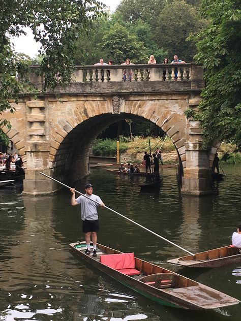 Punting on the Cherwell, Oxford. Punting Oxford, Cozy Games, Brooklyn Bridge, Newport, Brooklyn, Oxford, Travel