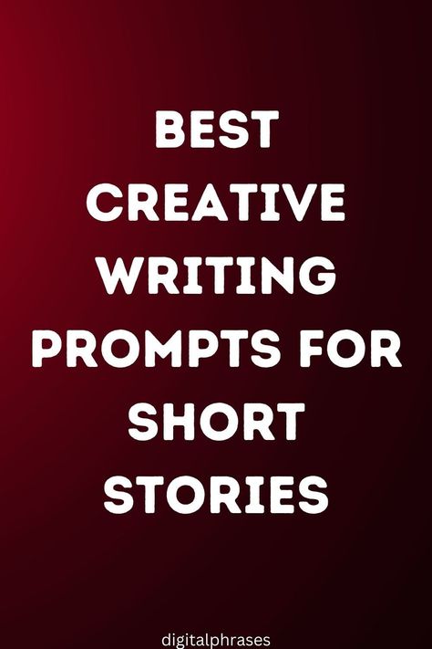 Unlock your storytelling potential with the best creative writing prompts for short stories! Dive into a world of imagination and inspiration. Custom writing services tailored to any assignment, no matter the complexity. Student Success Unleashed: Navigating Homework Like a Pro 😘 can i write a college admission essay, short creative writing prompts high school, university of washington application essay questions 🎯 #college Unique Story Prompts, Writing Ideas Prompts Short Stories, Writing Prompts For Short Stories, Story Writing Prompts Ideas, Short Film Prompts, Short Story Prompts Creative Writing Ideas, Short Story Prompts Creative Writing, Creative Writing Prompts Short Stories, Short Story Ideas Writing Prompts