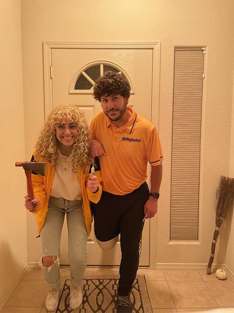 Yellow Jackets Halloween Costume, Yellow Jackets Costume, Yellowjackets Halloween Costume, Yellowjackets Outfit, Yellowjackets Party, Yellowjackets Costume, Rick James Costume, Yellow Halloween Costumes, Yellowjackets Misty