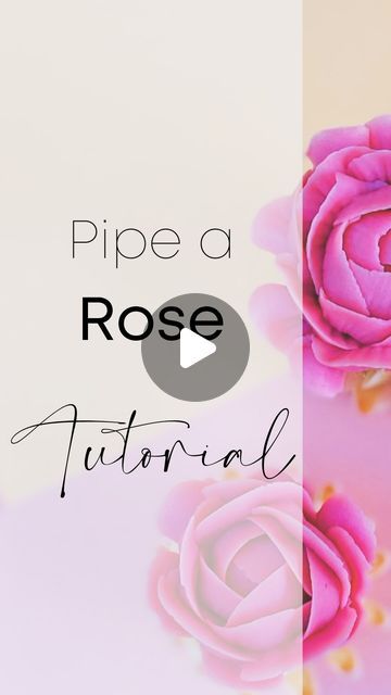 Katelyn | Cake Art, Design & Decoration 🇦🇺 on Instagram: "Your HOW-TO-GUIDE on how to pipe a ROSE   Let me preface this by saying there are TONNES of different approaches you can take to piping a rose, however, THIS is my GO-TO method! If you follow these tips you will not only produce a gorgeous, FULL rose, but you’ll have mastered the foundations and will be able to then go on and “switch it up” to create a multitude of gorgeous, unique rose designs!  SAVE this reel for future reference and check out my tips ⬇️  ✨ Scrub up on the BASICS to piping a rose by watching my previous reel “Rose Piping 101”  ✨Start UPSTAIRS to create the very center of your rose. To have a more closed bud, angle your piping tip slightly in towards the center of your rose when you are piping your very first lay Piping Roses, Wedding Cake Frosting Recipe, Icing Piping Techniques, Rose Piping, Wedding Cake Frosting, How To Pipe Roses, Piping Tip, Piping Flowers, Best Roses