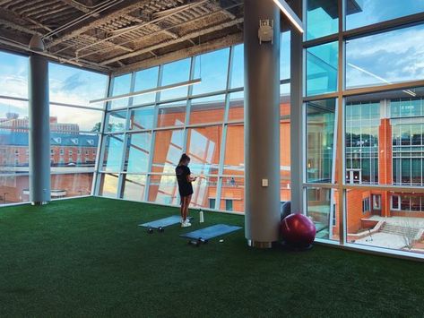 NCSU Carmichael Gym!! College Gym, Nc State University, Dorm Inspo, Luxury House Interior Design, Dream College, Nc State, College Life, Luxury House, State University