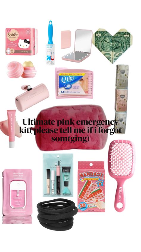 Summer Fridays, Kit Bag, Emergency Kit, Middle School, Pink