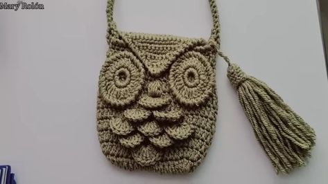 Owl Bag Crochet Free Pattern, Crochet Owl Bag Free Pattern, Owl Handbag, Owl Bag, Knot Bag, Crochet Bag Pattern Free, Crochet Owl, Crochet Handbags Patterns, Crochet Bag Pattern