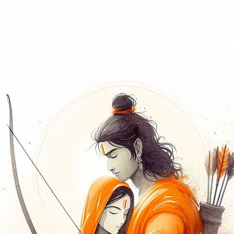 Siya Ram Painting, Ram Pic, Best Facebook Profile Picture, Ram Sita Photo, Ayodhya Ram, Drawing Apple, Ram Wallpaper, Lord Rama Images, Phone Wallpaper Boho