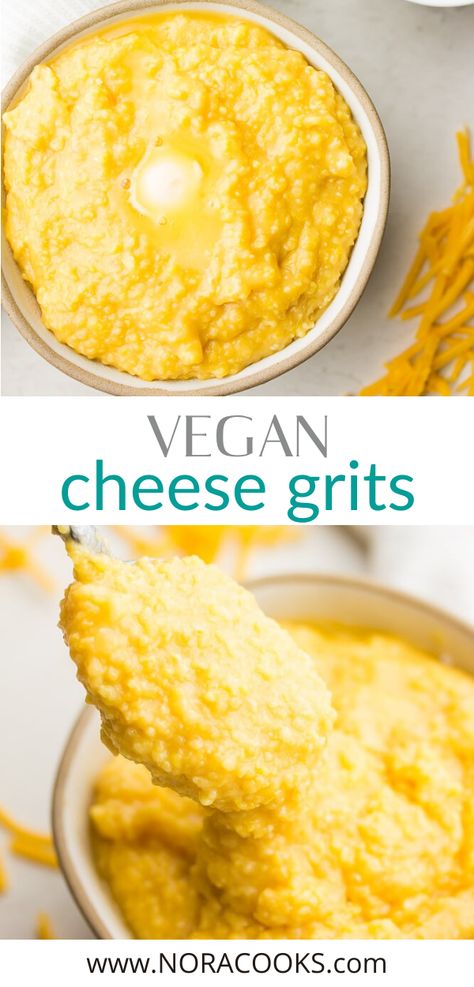 Tofu And Grits, Vegan Boiled Dinner, Vegan Cheese Grits, Vegetarian Grits Recipes, Vegan Southern Collard Greens, Vegan Sides Thanksgiving, Vegan Grits Breakfast, Vegan Southern Recipes, Vegan Grits Recipe