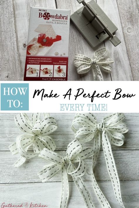 How to make perfect bows, every single time using the Mini Bowdabra Bowmaker. Make small bows that can be used for gift wrapping, wreaths, hair bows, and more! Mini Bowdabra Bows Tutorials, Bowdabra Bows Tutorials, Using A Bow Maker, Bow Maker Tutorial, Bow Maker, Mini Hair Bows, Homemade Bows, Kids Hair Bows, Amazing Crafts