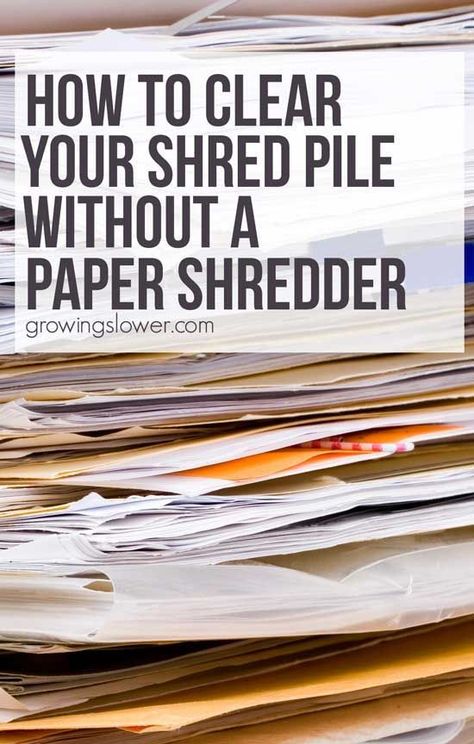 Fastest way to shred paper without a paper shredder; this fast and frugal decluttering idea saves money and time organizing your home. After years of fighting my paper clutter, my shred pile is finally gone for good with this simple solution. There’s no DIY involved, and it’s much cheaper than buying a paper shredder. Shredded Paper Uses, Diy Shredded Paper, How To Clean Floors, Paper Clutter Solutions, English Writing Practice, Paper Decluttering, Paper Sorter, Clutter Solutions, Money Budget