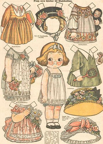 Dolly Dingle, Vintage Paper Doll, Paper Dolls Book, Christmas Paper Crafts, Scrapbooking Stickers, Paper Dolls Printable, Vintage Paper Dolls, Antique Paper, Paper Toys