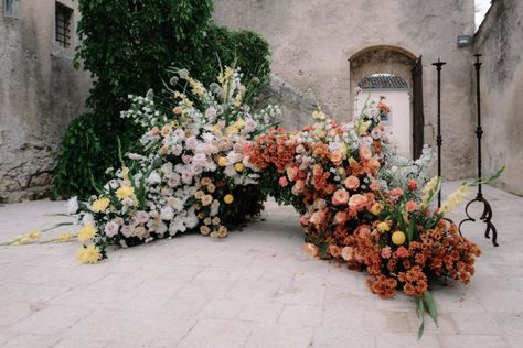 Sicily Style, Wedding Installations, Floral Wedding Backdrop, Italian Estate, Wedding Arbors, Wedding Ceremony Arch, Flower Installation, Event Backdrop, Organic Wedding