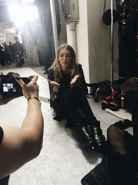 Gigi Hadid Backstage, Powerful Subliminal, Devils Night Series, Erika Fane, Supermodel Body, Social Media Following, Devils Night, Flash Photo, Kendall Style