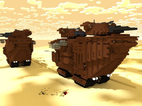 STAR WARS Jawa´s Lord of Sand Minecraft Map Star Wars Minecraft Builds, Minecraft Star Wars Builds, Minecraft Starwars, Star Wars Minecraft, Minecraft Star Wars, Minecraft Concept, Minecraft Desert, Star Wars Jawa, Star Wars Hoth