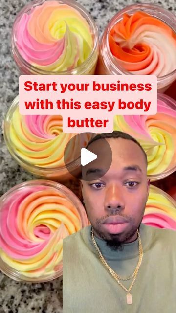 Diy Shimmer Body Butter, How To Make Homemade Body Butter, How To Start A Body Butter Business, How To Make Body Butter 3 Ingredients, Body Butter Ideas, How To Make Body Butter, Body Butter Packaging Ideas, Body Butter Business, Making Body Butter