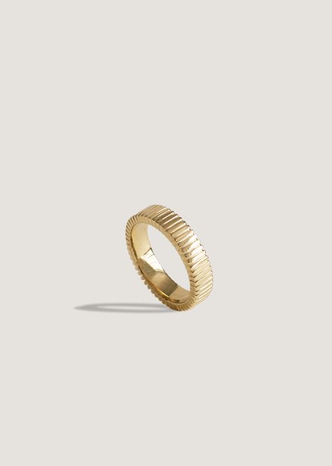 Rose gold wedding band