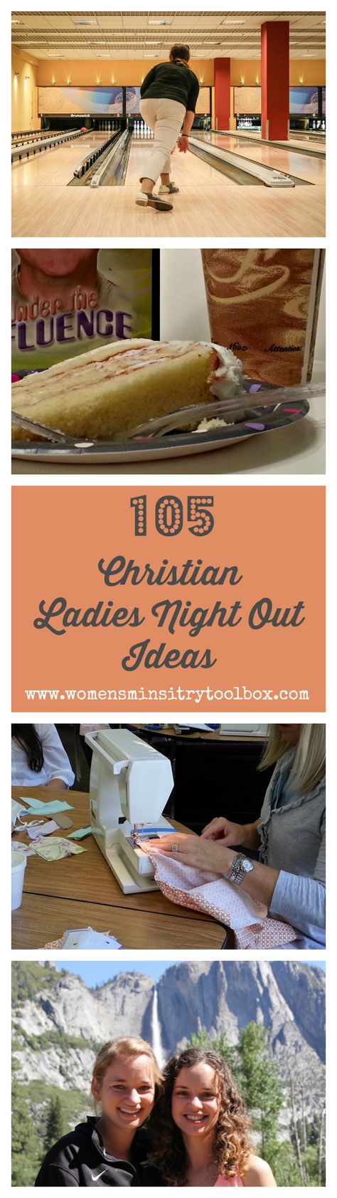 105 Christian Ladies Night Out Ideas - Need fresh fellowship ideas? Check these out! Ladies Night Out Ideas, Night Out Ideas, Fellowship Ideas, Womens Ministry Events, Christian Women's Ministry, Ladies Event, Church Fellowship, Ladies Group, Moms' Night Out