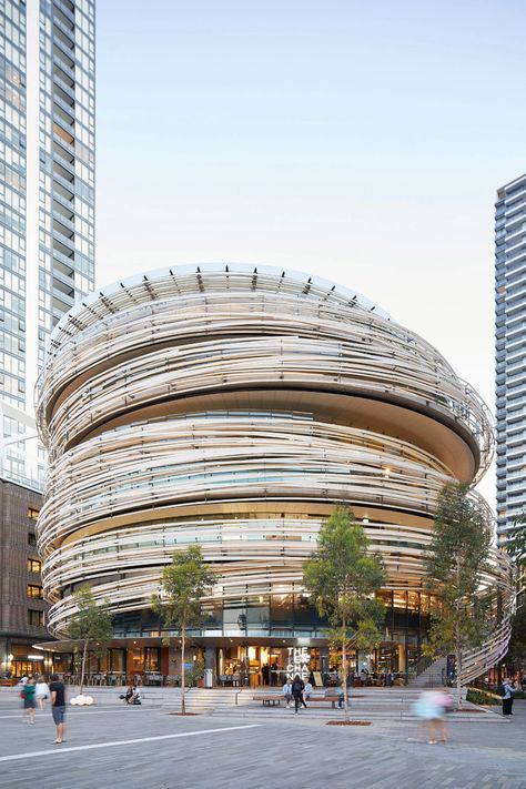 Kengo Kuma completes The Exchange in Darling Square, Sydney