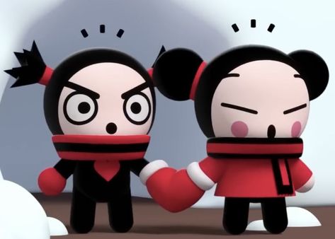 Pukka And Garu Matching Pfp, Pucca X Garu Icon, Puca And Garu Matching Icons, Pucca X Garu Wallpaper, Pucca And Garu Matching Pfp, Pucca Matching Pfp, Pucca And Garu Matching Icons, Garu And Pucca, Puka And Garu