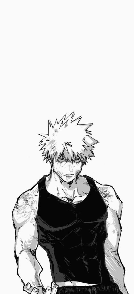 Bakugou Glasses, Older Bakugou Katsuki, Bakugo With Tattoos, Bakugo Scars, Bakugo Makeup Inspired, Bakugo Timeskip, Model Bakugou, Emo Bakugo, Bakugou Lockscreen