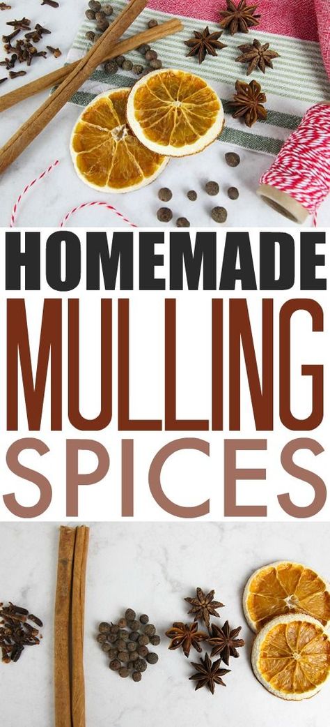 Diy Mulling Spices, Mulling Spices Gift, Mulled Wine Gift, Mulled Wine Spices, Mulled Apple Cider, Mulled Wine Recipe, Spiced Wine, Mulling Spices, Spice Gift