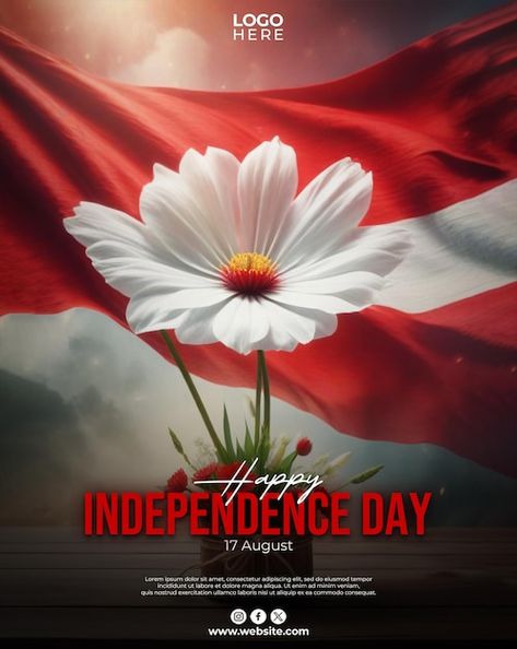 PSD indonesia independence day social me... | Premium Psd #Freepik #psd Independence Day Social Media Creatives, Independence Day Article, Liberty Quotes, Indonesian Independence Day Poster, Independence Day Offer Poster, Happy Independence Day Usa, Usa Quotes, Independence Day Quotes, 75 Th Independence Day India