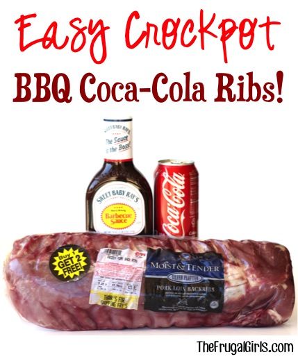 Easy Crockpot BBQ Coca-Cola Ribs Recipe! ~ from TheFrugalGirls.com ~ these Slow Cooker Barbecue Ribs couldn't be easier and are fall-off-the-bone delicious! #rib #recipes #thefrugalgirls Cola Ribs, Coca Cola Ribs, Slow Cooker Barbecue Ribs, Pork Pulled, Crockpot Ribs, Crock Pot Food, Barbecue Ribs, Ribs Recipe, Crockpot Dishes