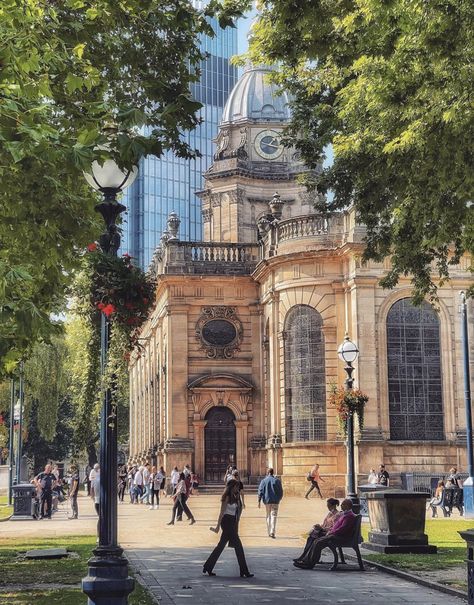 St Phillips Cathedral Birmingham Warwickshire. 2023 Birmingham Uk Aesthetic, London England Travel, University Of Nottingham, Birmingham City Centre, University Of Birmingham, Birmingham Uk, Birmingham City, Birmingham England, Year 1