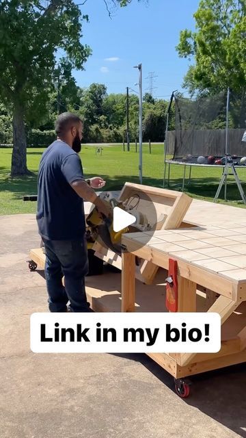 O.P. on Instagram: "For those interested in the plans….
They are ready to go! Top link on my linktree, click the link in my bio! 

#diy 
#workbench
#buildplans 
#sparetimefabrication" Woodwork Studio, Work Bench Plans, Woodshop Ideas, Workbench Ideas, Garage Attic, Workbench Designs, Workbench Plans Diy, Guitar Making, Diy Workbench