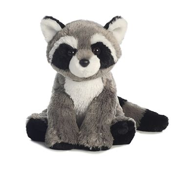 Destination Nation Raccoon Stuffed Animal by Aurora Raccoon Stuffed Animal, Raccoon Plush, Drawing Cartoon Faces, Teddy Bear Stuffed Animal, Cute Stuffed Animals, Racoon, Cute Plush, Cute Dolls, Baby Soft