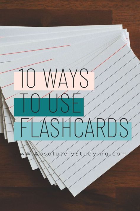 10 Fantastic Ways to Use Flashcards to Boost Your Study Session.  Flashcards are an incredibly effective study tool, but are they better than notes? How To Use Index Cards To Study, How To Use Flashcards For Studying, Flash Card Study Method, How To Study Using Flashcards, Flash Card Study Tips, How To Organize Flashcards, Flashcard Layout, Note Card Ideas Study, Cue Cards Study