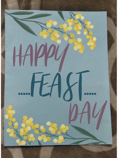 Yellow greetings Feast Day Wishes, Homemade Fathers Day Card, Happy Fathers Day Message, Happy Feast Day, Diy Father's Day Cards, Diy Father's Day, Paper Greeting, Valentines Crafts, Father's Day Cards