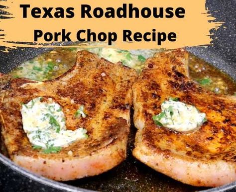 Texas Roadhouse Pork Chop Recipe Texas Roadhouse Italian Dressing, Texas Roadhouse Pork Chops Recipe, Italian Dressing Recipe, Pork Chop Recipes Grilled, Pork Chop Marinade, Pork Chop Seasoning, Creamy Scalloped Potatoes, Pan Fried Pork Chops, Italian Dressing Recipes