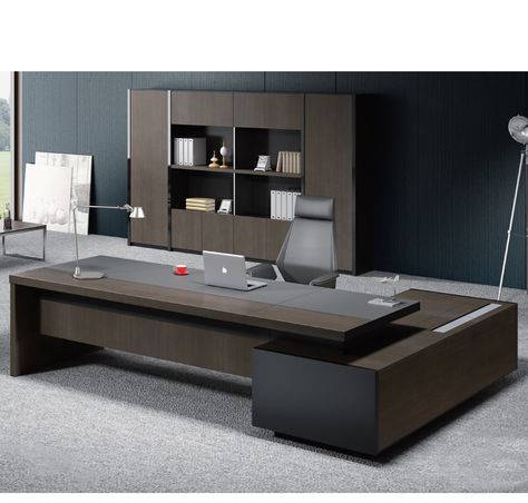 Director Office, Modern Office Table, Luxury Office Furniture, Executive Office Furniture, Modern Executive Desk, Office Desk Designs, Executive Desks, Luxury Desk, Office Table Design