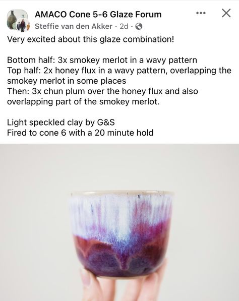 Speckled Plum Glaze Combinations, Purple Glaze Pottery, Amaco Chun Plum Glaze Combinations, Smoky Merlot Glaze Combinations, Flux Blossom Glaze Combinations, Chum Plum Glaze Combinations, Lavender Mist Glaze Combinations, Purple Glaze Recipe, Amaco Chun Plum