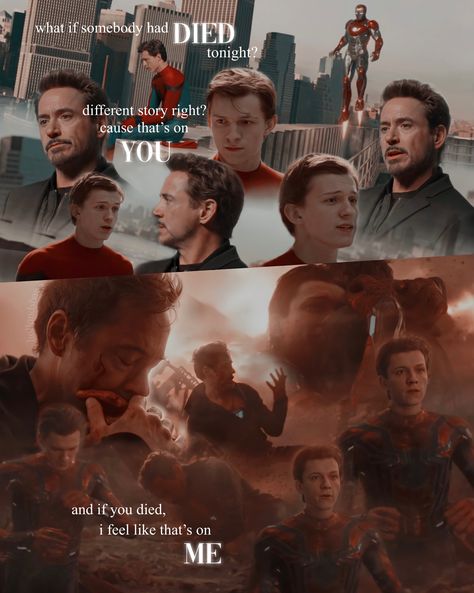 Peter Parker And Tony Stark, Doctor Strange X Tony Stark Fanart, Peter And Tony, Bucky Barnes Fanart, Tony Stark Fanart, Marvel Tony Stark, Stark Family, Avengers Quotes, Robert Downey Jr Iron Man