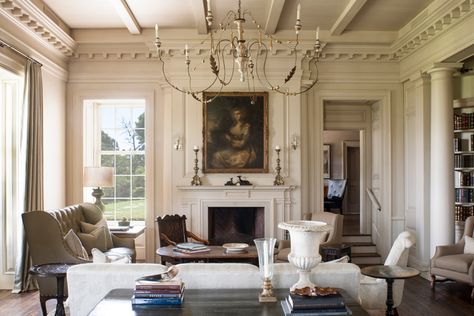 Curtis windham architects portfolio architecture interiors neoclassical neoclassical living room Neoclassical Interior Design, Neoclassical Interior, New Home Designs, Classic Interior, A Living Room, Neoclassical, Cheap Home Decor, Beautiful Interiors, House Inspo