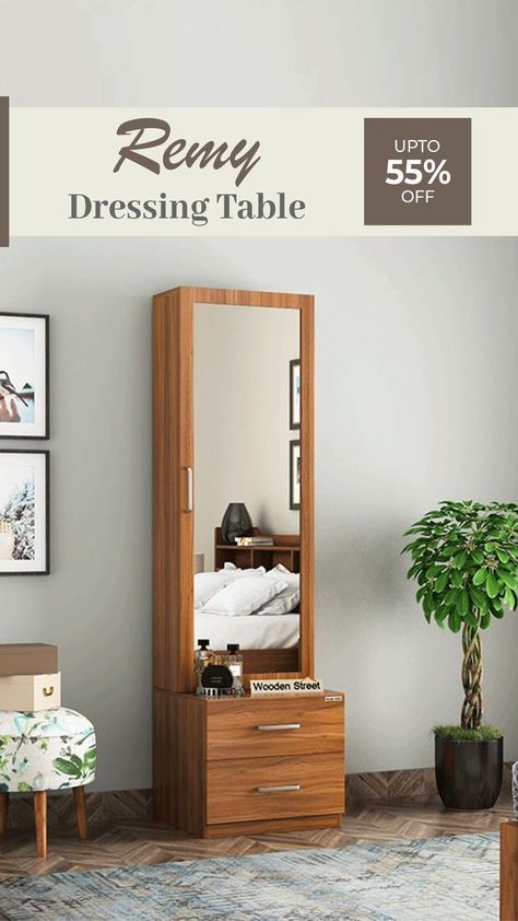 Dressing Table Mirror Design, Modern Dressing Table Designs, Simple Furniture Design, Modern Dressing Table, Small Dressing Table, Dressing Room Decor, Dressing Table Design, Bed Frame Design, Home Decor Boxes