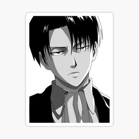 Pegatinas: Shingeki No Kyojin | Redbubble Levi Ackerman Stickers Printable, Levi Ackerman Sticker, Levi Stickers, Attack On Titan Tattoo, Stickers Anime, Anime Printables, Titans Anime, Tumblr Stickers, Black Stickers