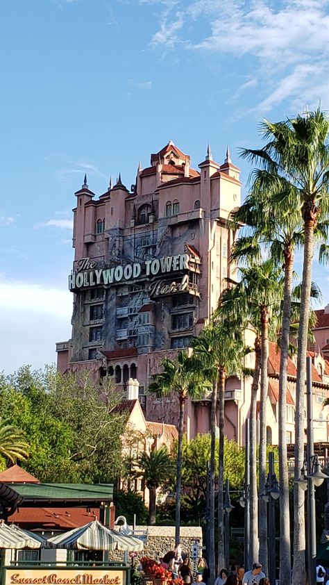 Disney Tower Of Terror, Steve Cooper, Hollywood Tower Of Terror, Hollywood Tower, Disney Florida, Disney Pics, Art Pics, Tower Of Terror, Disney Wall