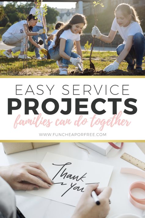 Grab an opportunity to show kindness by serving others with your family this summer. We've rounded up some simple and meaningful service project ideas you can feel good about! Service Project Ideas, Social Media Writing, Show Kindness, Diy Fountain, Cheap Ideas, Operation Christmas, Operation Christmas Child, Small Acts Of Kindness, Serving Others