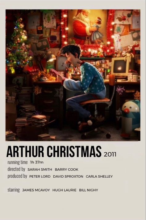 Arthur Christmas Movie, Christmas Movie Poster, Arthur Christmas, Christmas Movies List, Xmas Movies, Christmas Movie Night, Best Christmas Movies, Christmas Films, Christmas Dreaming