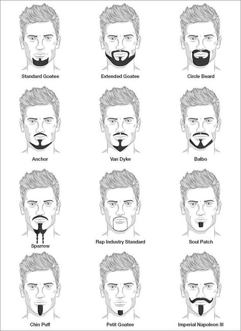 Classic Mens Haircut, Chin Beard, Goatee Styles, Mustache And Goatee, Beards And Mustaches, Goatee Beard, Gents Hair Style, Mustache Styles, Men's Facial Hair