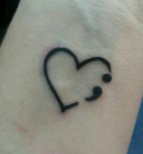 Tattoos For Women Small Meaningful, Meaningful Wrist Tattoos, Tattoo Diy, Health Tattoo, Herz Tattoo, Semicolon Tattoo, Disney Tattoo, Rosen Tattoo, Heart Tattoo Designs