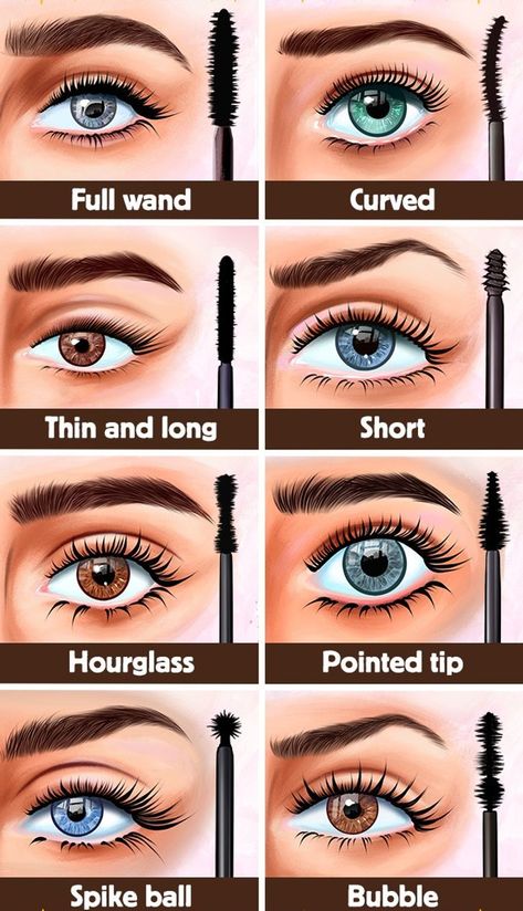 Types Of Mascara, Makeup Knowledge, Girl Hacks, Brush Guide, Oily Skin Acne, Makeup Artist Tips, Dark Lipstick, Daily Beauty Routine, Mascara Brush